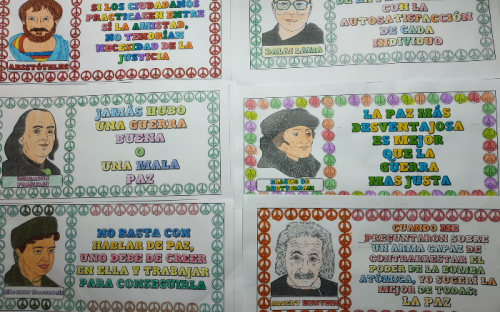 La PAZ pedimos desde las aulas. image 3